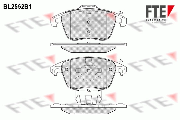 Запчасть FTE BL2552B1