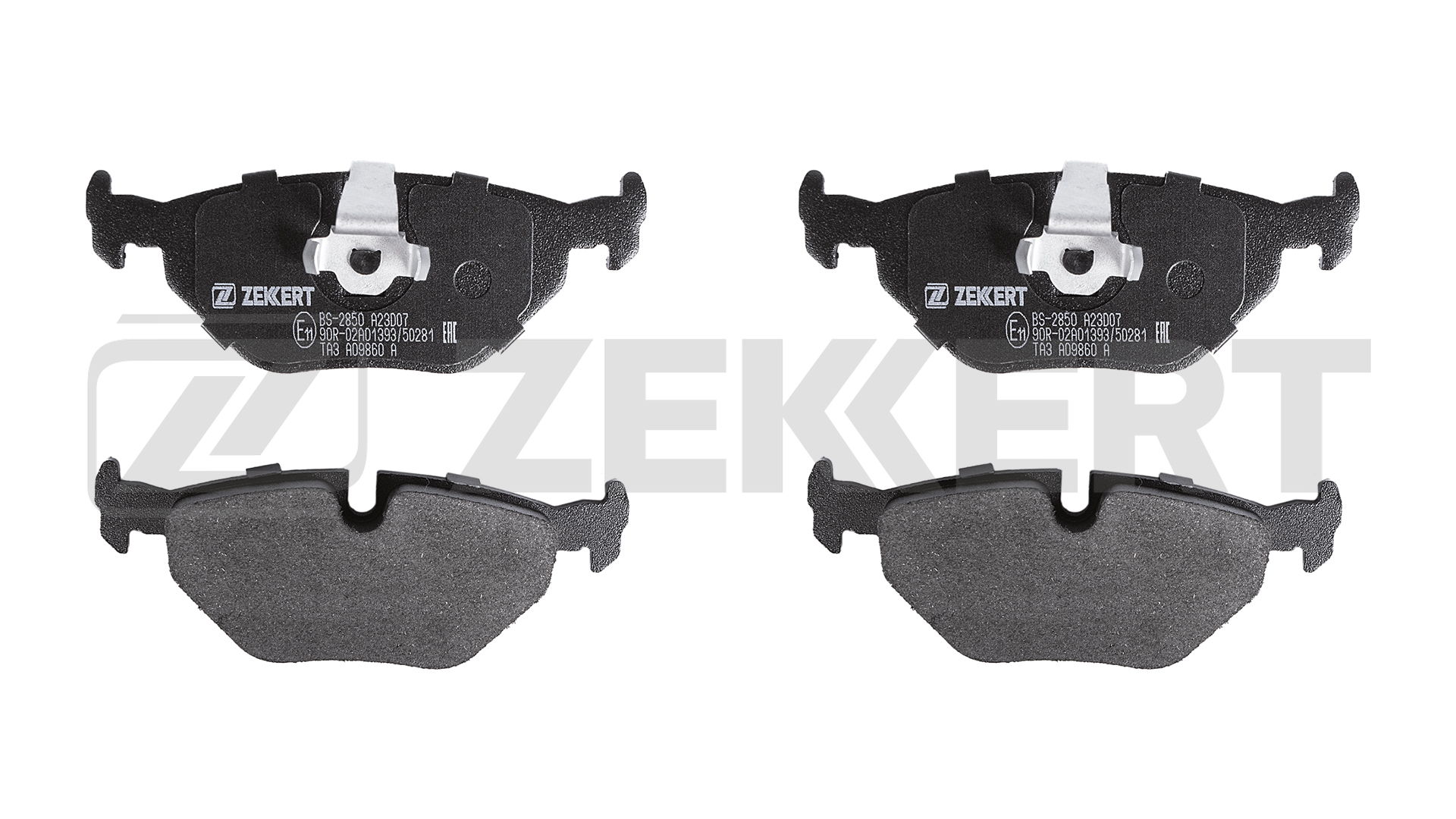 Колодки тормозные ZEKKERT BS2850