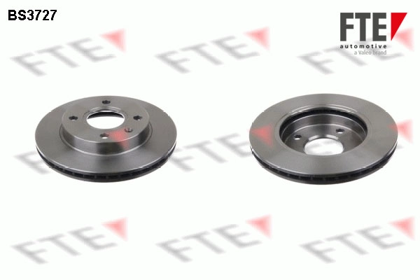 Диск тормозной FTE BS3727