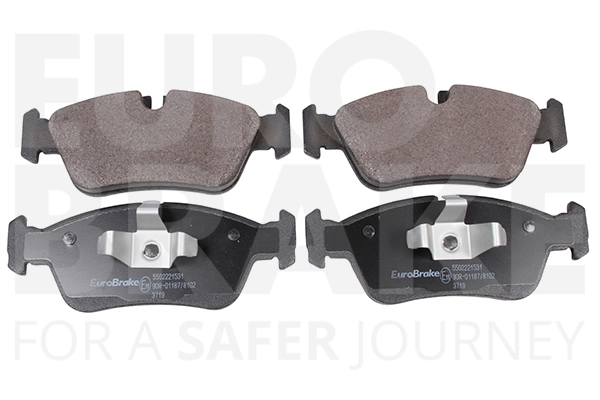 Тормозные колодки дисковые передние EUROBRAKE 5502221531