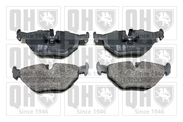 Колодки тормозные дисковые QUINTON HAZELL BP1009