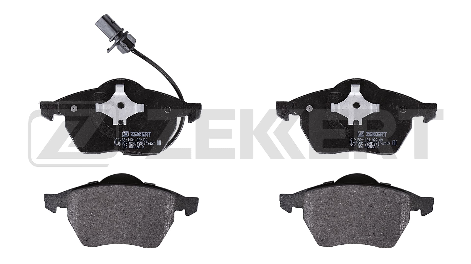 Колодки тормозные ZEKKERT BS1131