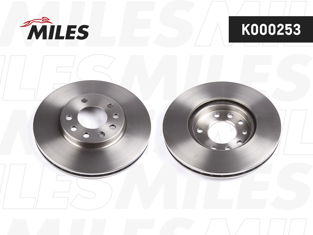 Диск тормозной MILES K000253