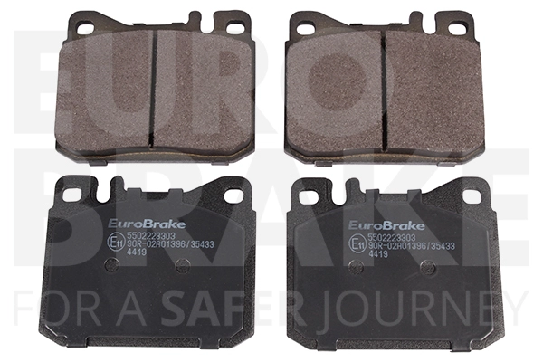 Тормозные колодки дисковые передние EUROBRAKE 5502223303