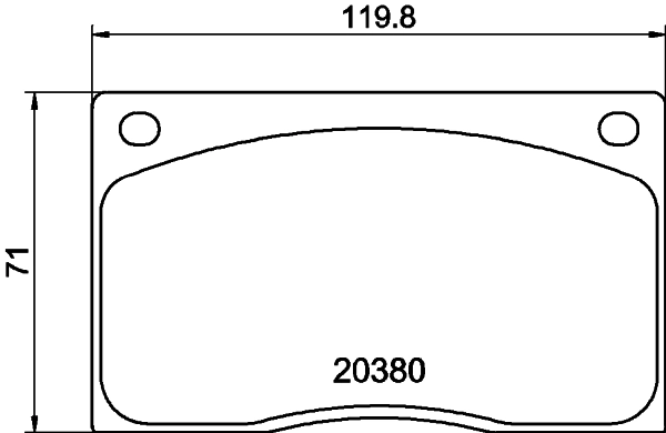 Колодки тормозные дисковые HELLA/BEHR/PAGID 8DB355009611