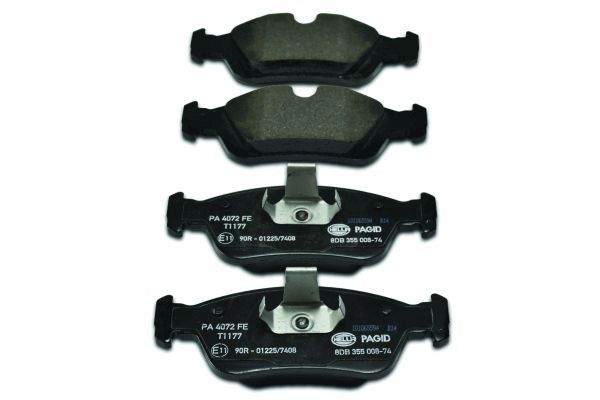 Колодки тормозные дисковые HELLA/BEHR/PAGID 8DB355008741