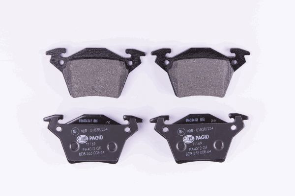 Колодки тормозные дисковые HELLA/BEHR/PAGID 8DB355008-641