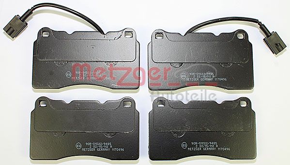 Колодки тормозные дисковые METZGER 1170496
