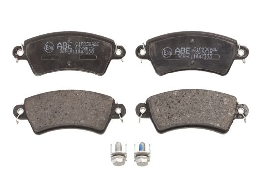 Колодки тормозные дисковые ABE C1P030ABE
