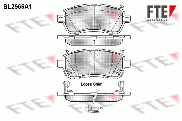 Запчасть FTE BL2566A1