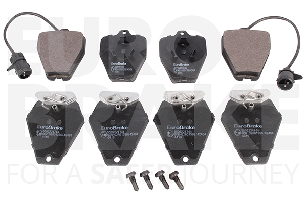 Тормозные колодки дисковые передние EUROBRAKE 5502224744
