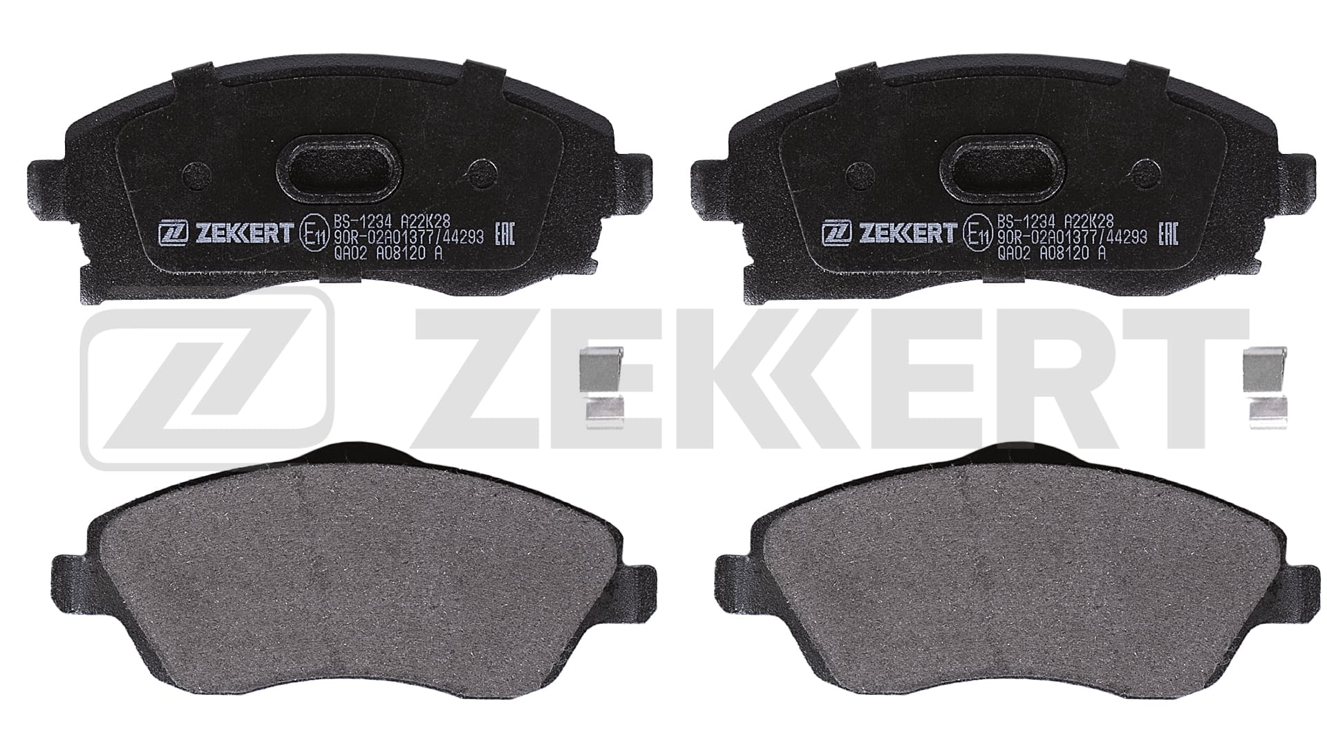 Колодки тормозные ZEKKERT BS1234