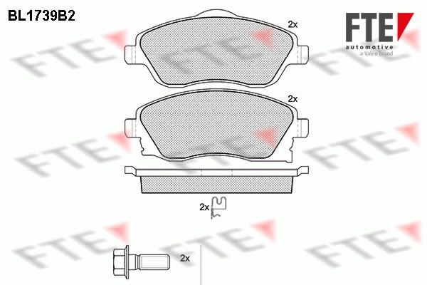 Запчасть FTE BL1739B2
