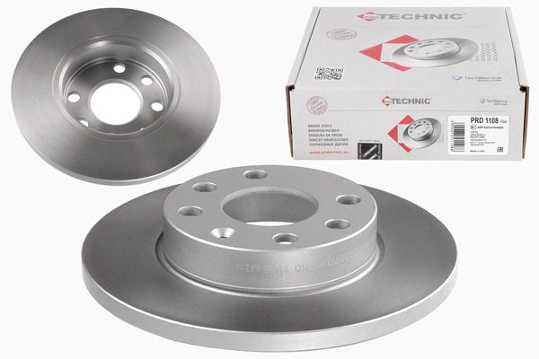 Диск тормозной PROTECHNIC PRD1108
