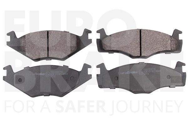 Тормозные колодки дисковые передние EUROBRAKE 5502224716