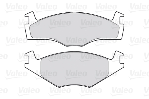 Колодки тормозные дисковые VALEO 301124