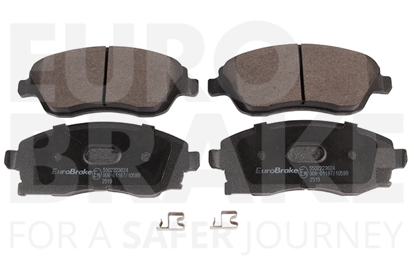 Тормозные колодки дисковые передние EUROBRAKE 5502223624