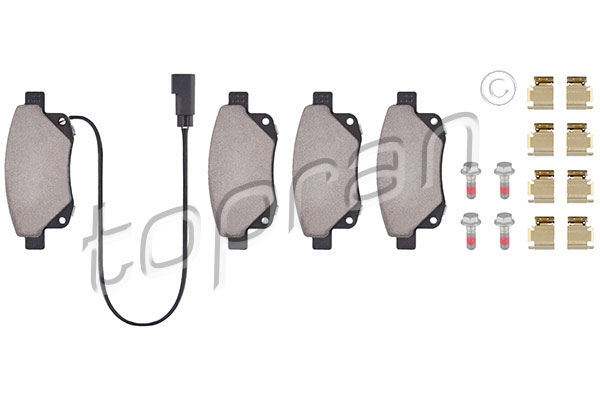 Set brake pads HANS PRIES/TOPRAN 303963