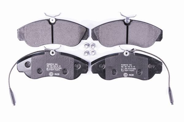 Колодки тормозные дисковые HELLA/BEHR/PAGID 8DB355018151