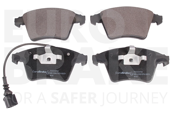 Колодки тормозные дисковые EUROBRAKE 5502224762