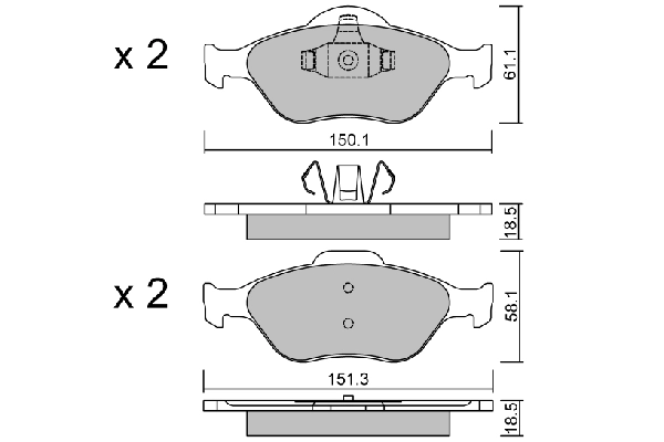  AISIN BPFO1008