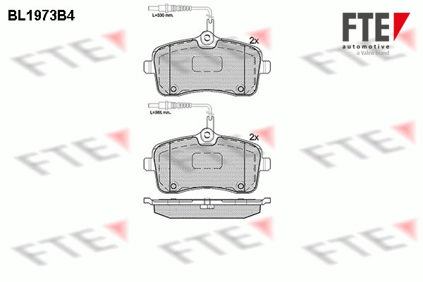 Запчасть FTE BL1973B4