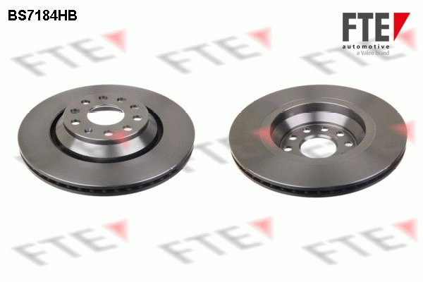 Диск тормозной FTE BS7184HB