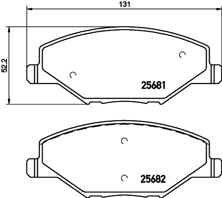 1628910 HELLA/BEHR/PAGID T2204