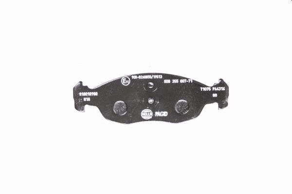 Колодки тормозные дисковые HELLA/BEHR/PAGID 8DB355007-711