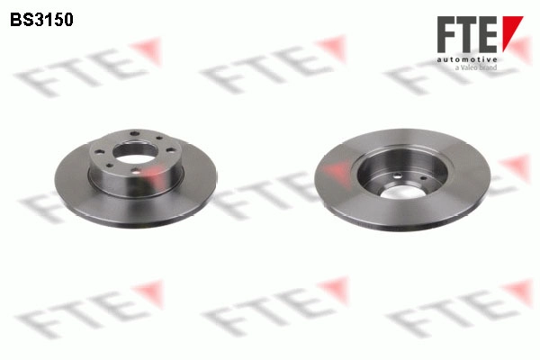 Диск тормозной FTE BS3150