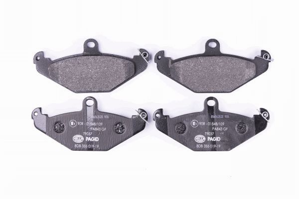 Колодки тормозные дисковые HELLA/BEHR/PAGID 8DB355019191