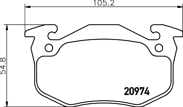 Запчасть TEXTAR 2097405