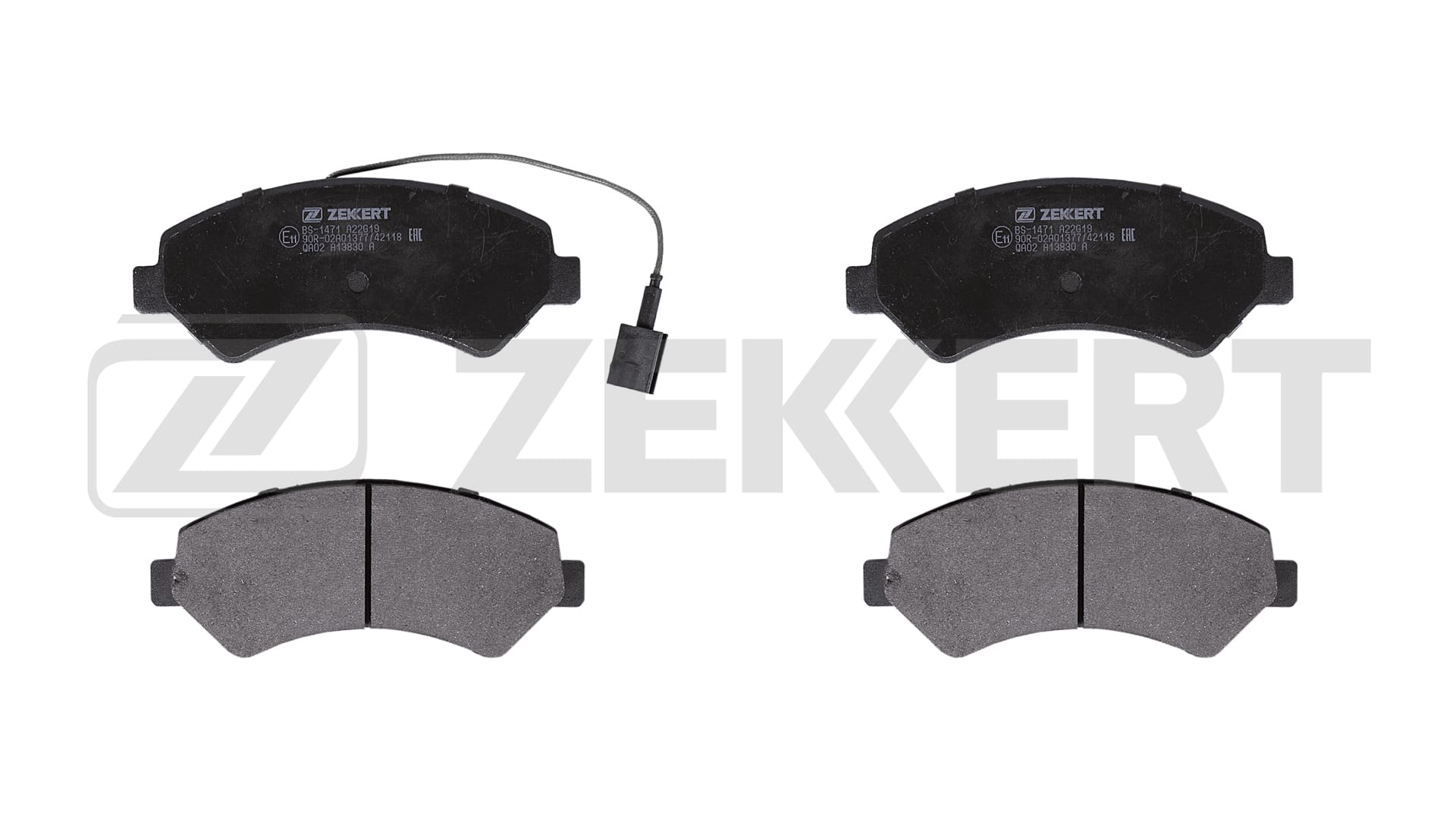 Колодки тормозные ZEKKERT BS1471