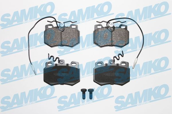Колодки тормозные дисковые SAMKO 5SP272