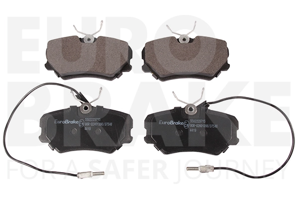 Тормозные колодки дисковые передние EUROBRAKE 5502223715