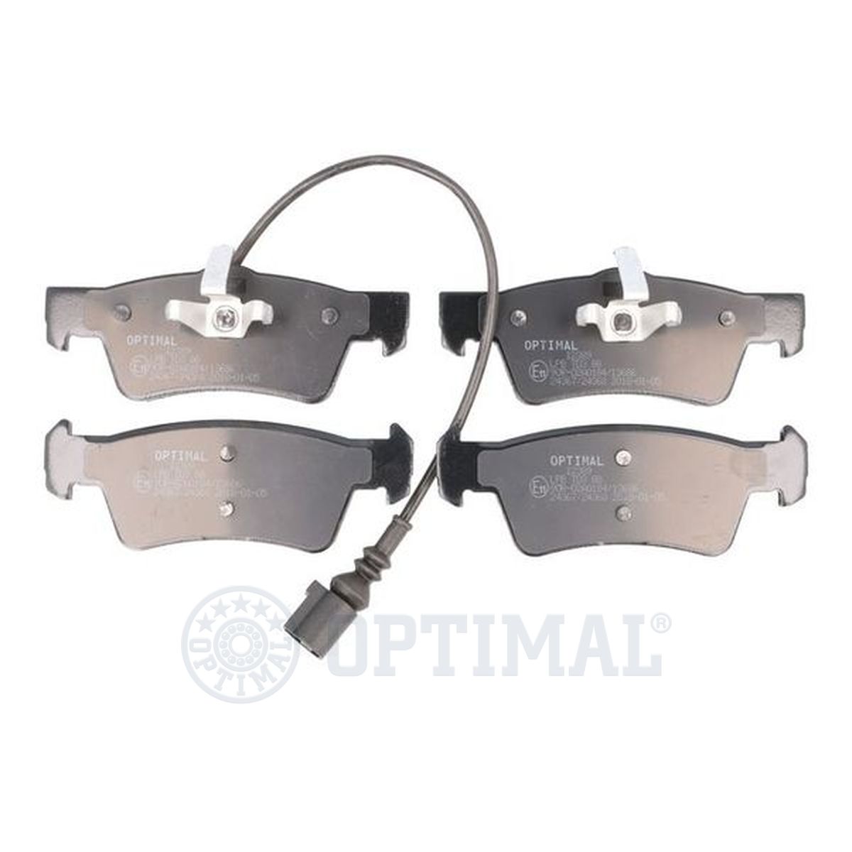 Колодки тормозные дисковые OPTIMAL 12389