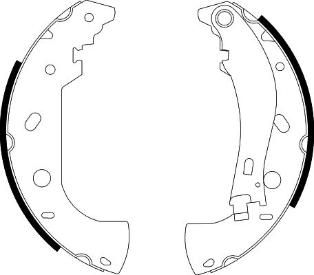 Колодки тормозные барабанные HELLA/BEHR/PAGID 8DB355001841