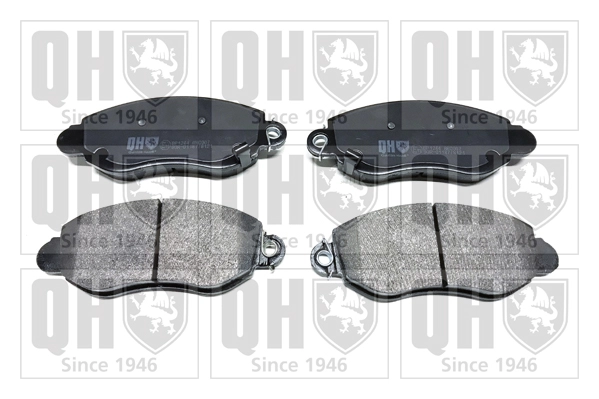 Комплект тормозных колодок дисковый тормоз QUINTON HAZELL BP1244