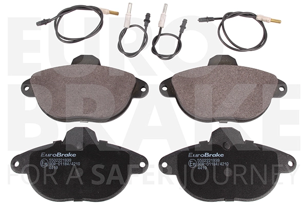 Тормозные колодки дисковые передние EUROBRAKE 5502221939