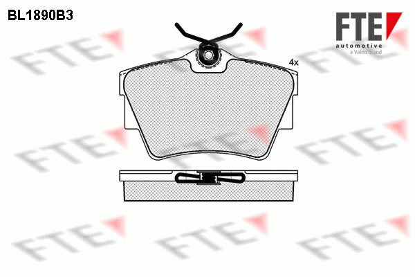 Запчасть FTE BL1890B3