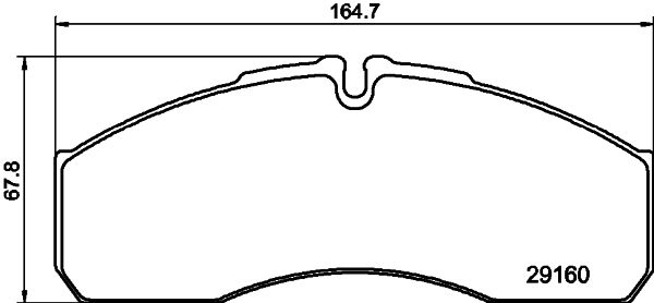 Колодки тормозные дисковые HELLA/BEHR/PAGID 8DB355005-401