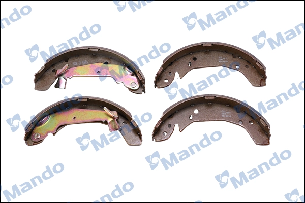 Колодки тормозные барабанные MANDO MLH09