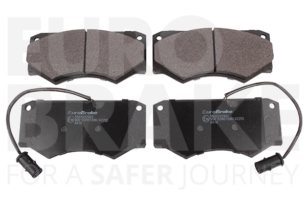 Тормозные колодки дисковые передние EUROBRAKE 5502222342