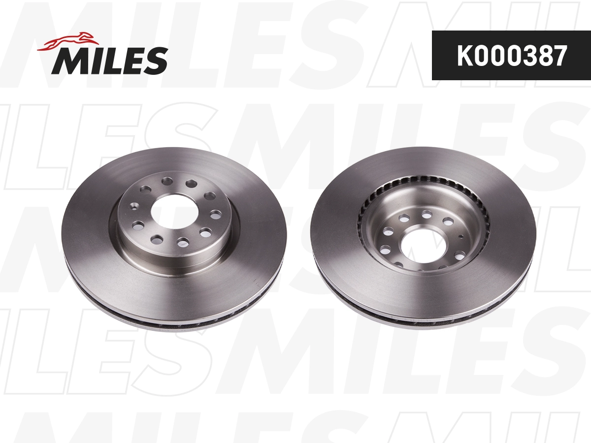 Диск тормозной MILES K000387