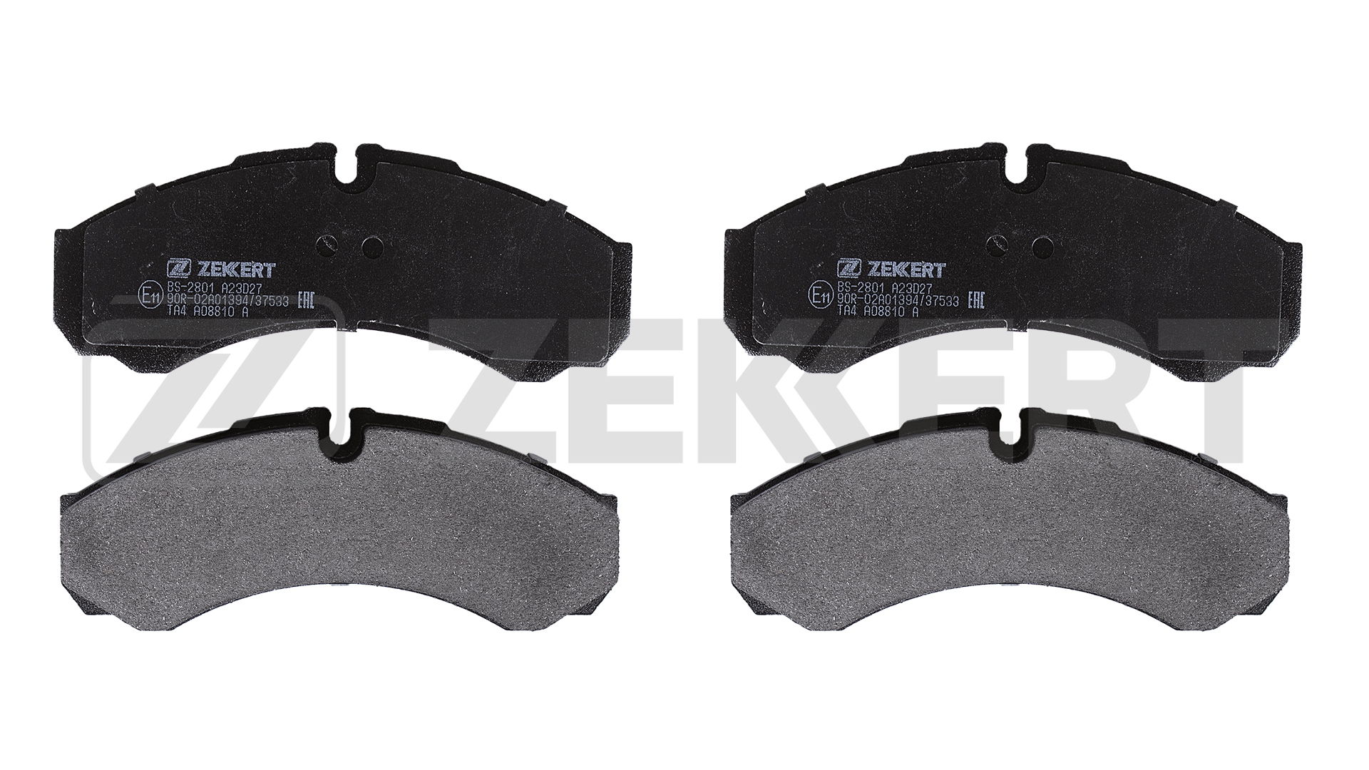 Колодки тормозные ZEKKERT BS2801