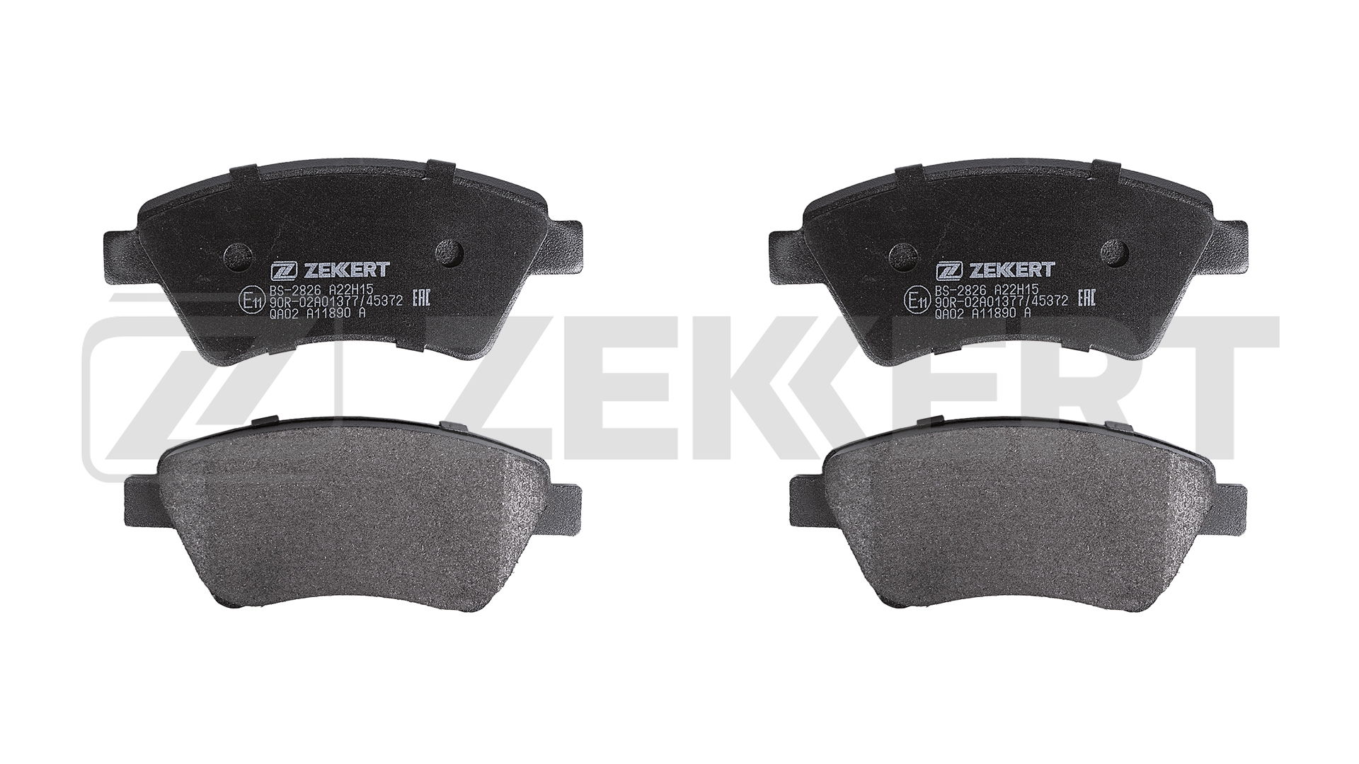 Колодки тормозные ZEKKERT BS2826