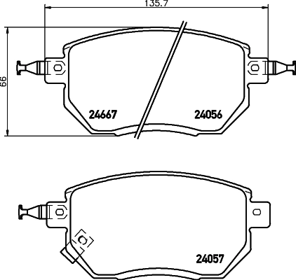 Колодки тормозные HELLA/BEHR/PAGID 8DB355028231