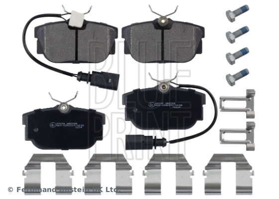 Колодки тормозные дисковые BLUE PRINT ADV184254
