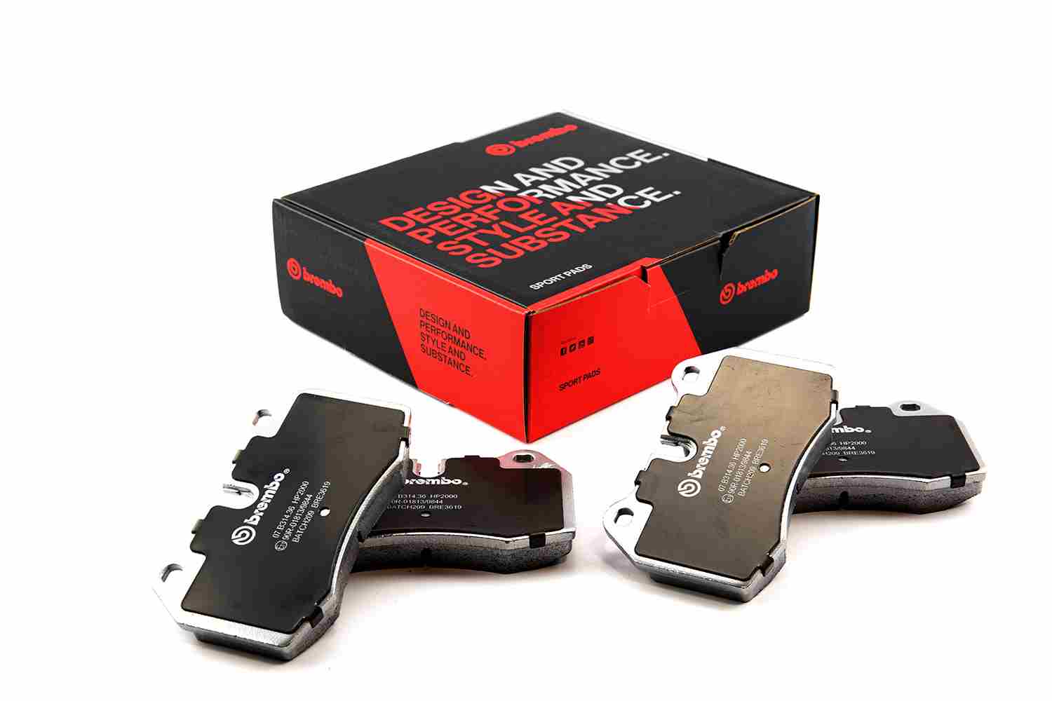 Комплект тормозных колодок дисковый тормоз BREMBO 07B.314.36