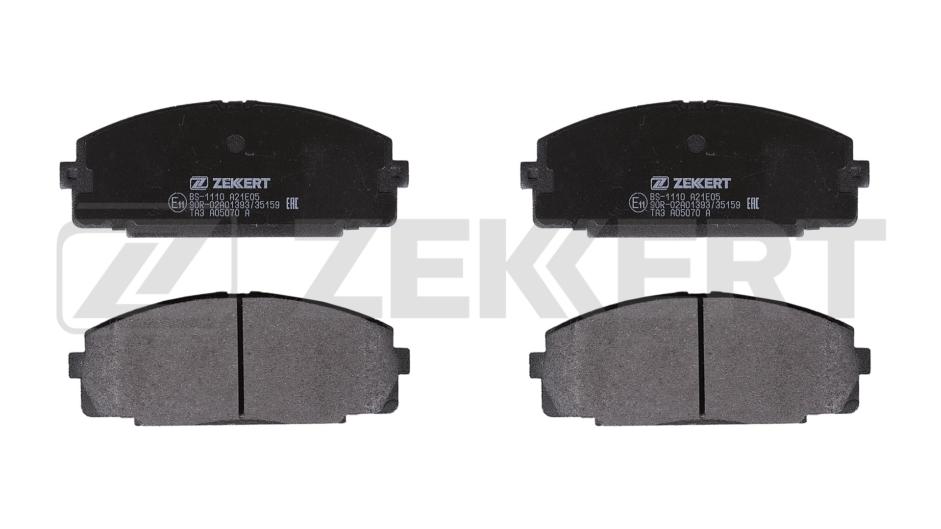 Колодки тормозные ZEKKERT BS1110